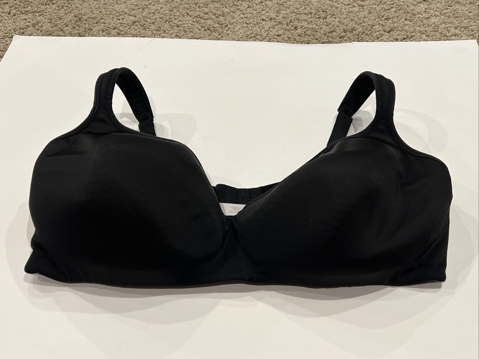 Cacique Smooth Black Bra 42F Gem