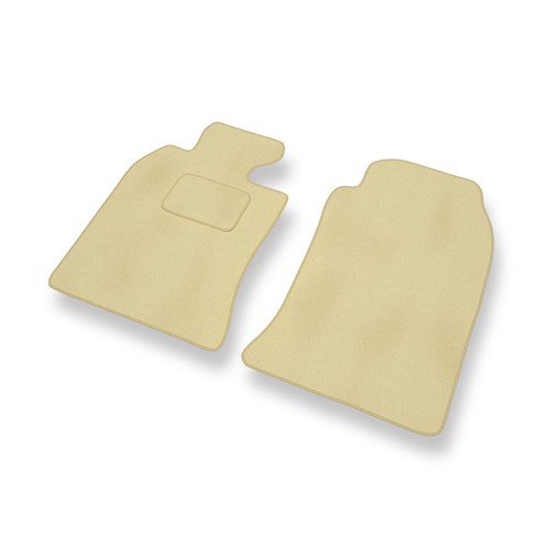 Tapis De Sol Velours Pour Volvo XC90 I (2002-2016) - Beige - Facile à Nettoyer