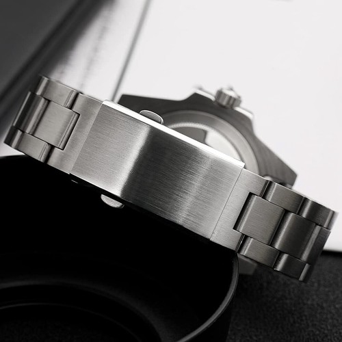 Watch Buckle Fold Safety Milled Clasp Replacement Stainless Steel Watchband1966 - Picture 7 of 7