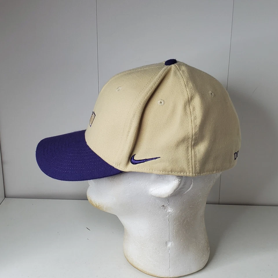 Loras College Duhawks Mike Dri Fit Dewey Embroidered Logo Hat Baseball Cap NCAA - Image 4 of 4