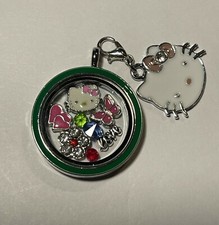 HELLO KITTY Memory Locket w/ Chain NEW SEE NOTES 