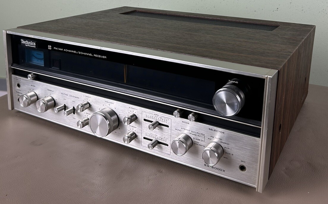 TECHNICS SA-6000X STEREO/QUAD RECEIVER | eBay