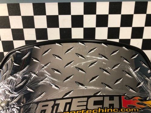 2003-2008 Ski-Doo Rev Cobra Chrome Sportech Fly Screen Windshield diamond *NOS* - Picture 7 of 11