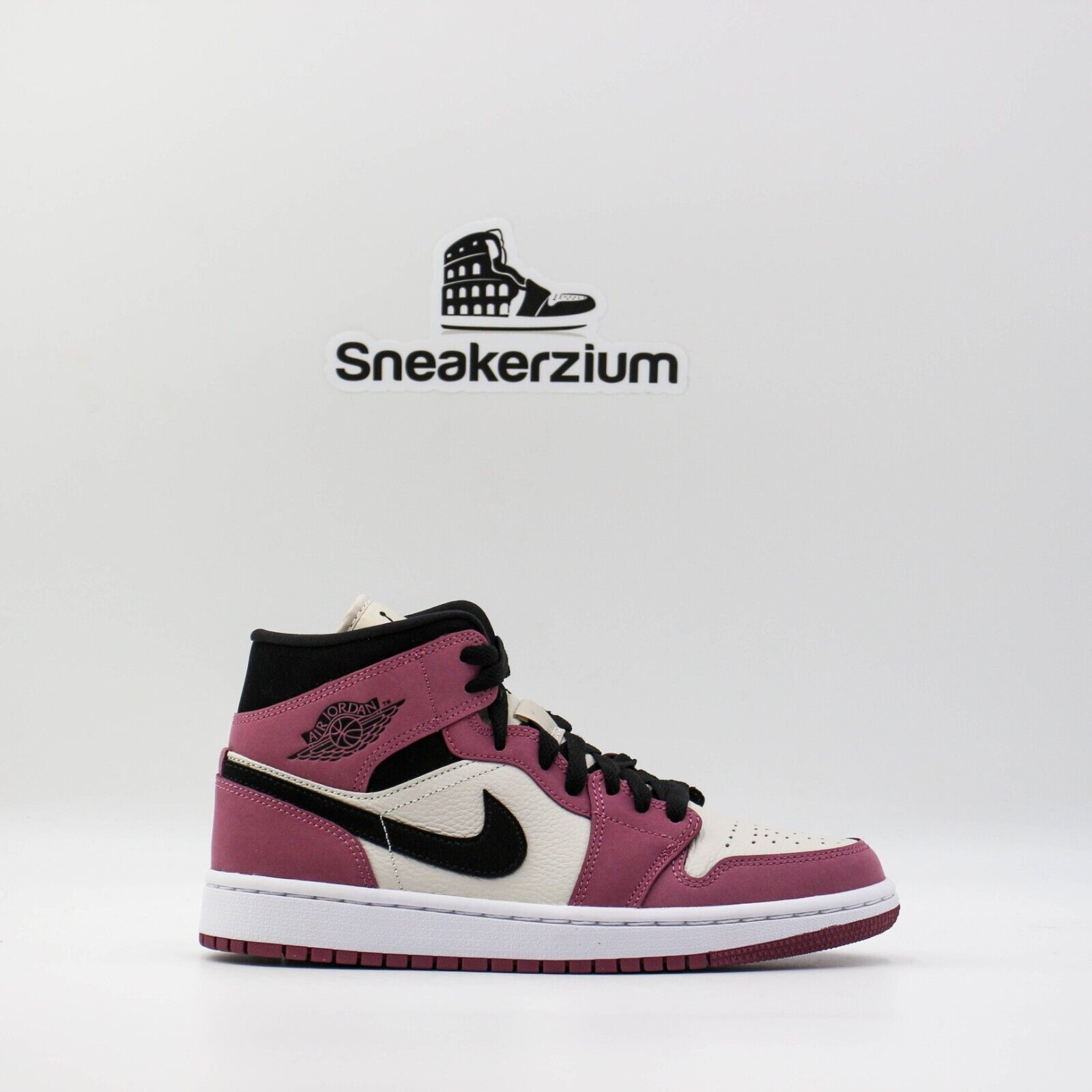 air jordan 1 mid women's pink