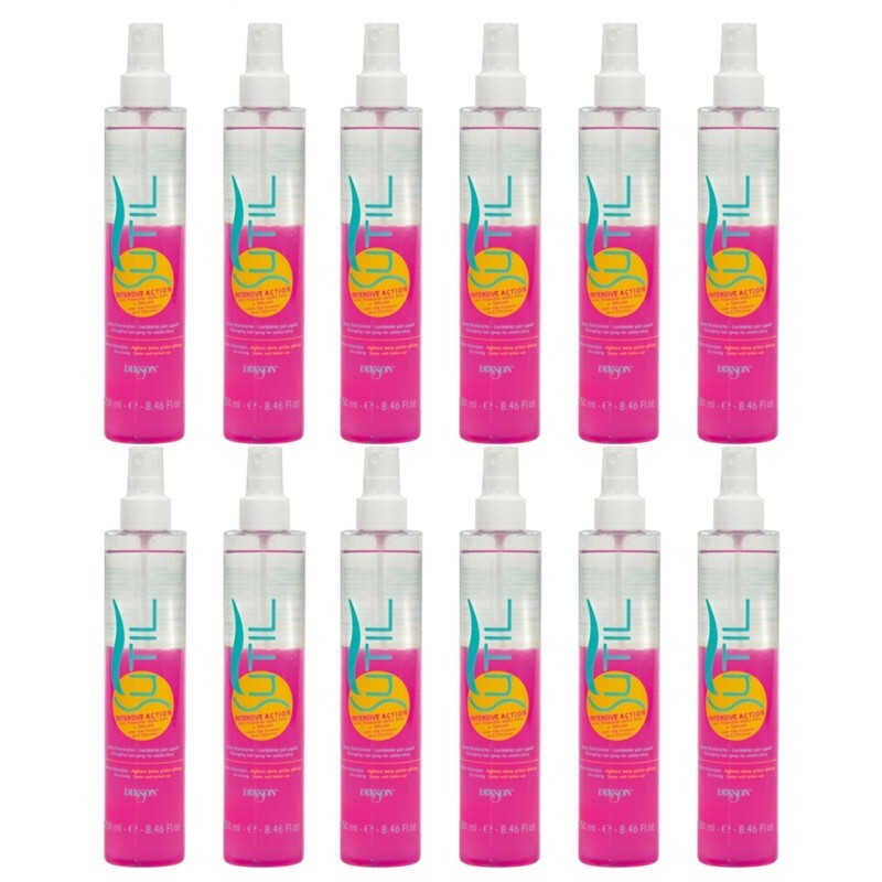 Dikson Sutil Spray Lucidante Bifasico 250ml - Confezione 12 Flaconi