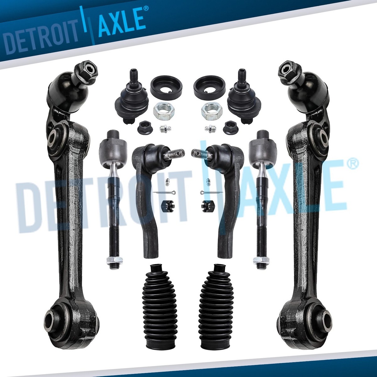 A-Premium 8Pcs Front Suspension Kit Lower Forward Control Arm