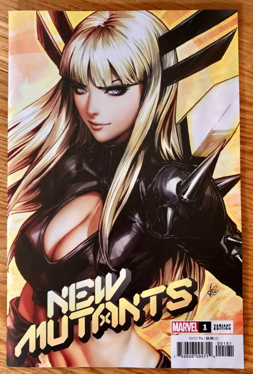 雑誌マーシャルアーツ&fightin' NEW MUTANTS #1 MAGIK ARTGERM Variant Cover Stanley Lau Marvel X