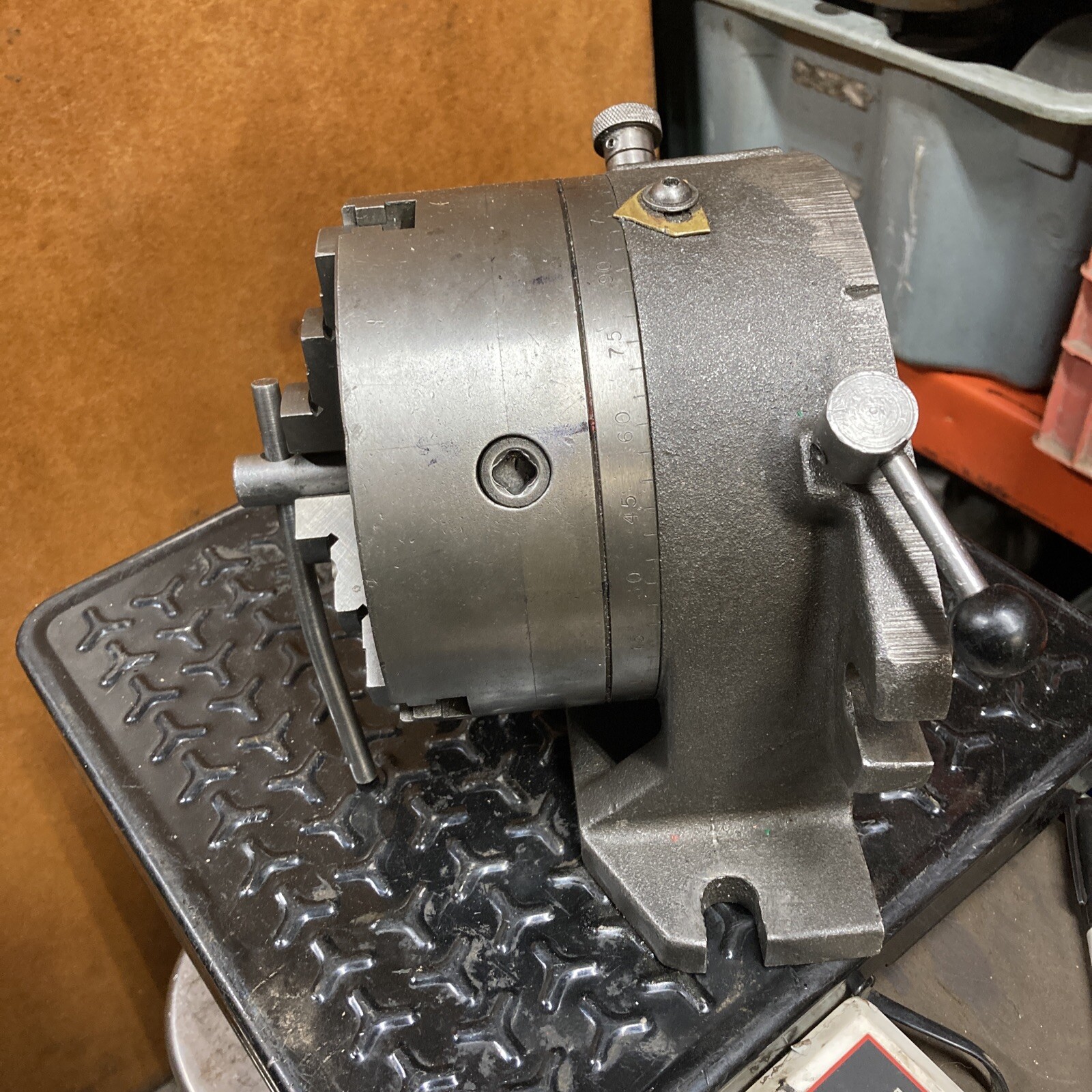 6” Buck 3 Jaw Adjust Tru Lathe Chuck On Horizontal / Vertical Super ...