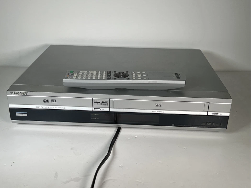 Sony RDR-VX511 DVD/VCR combo gravador/com controle remoto DVD porta varas - Imagem 2 de 4