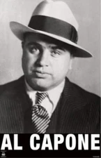 Poster Al Capone Gangster Scarface Prohibition Era The Chicago Outfit