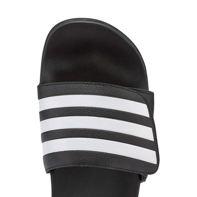 Adidas Menu0026#039;s Swim Beach Fitness Pool Gym Slides Cloud Foam Sandal  Black SZ 10 11 | eBay