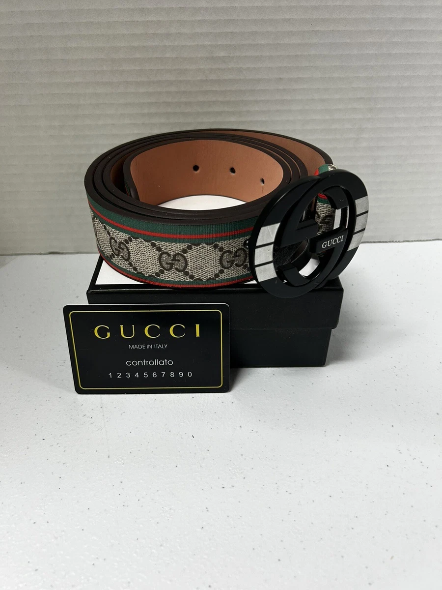 Gucci belt best sale controllato
