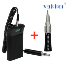 Vakker Dental Lab Portable Electric Polisher Micro Motor + Straight Handpiece