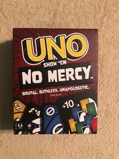 UNO Show 'Em NO MERCY Card Game - BRAND NEW - Mattel