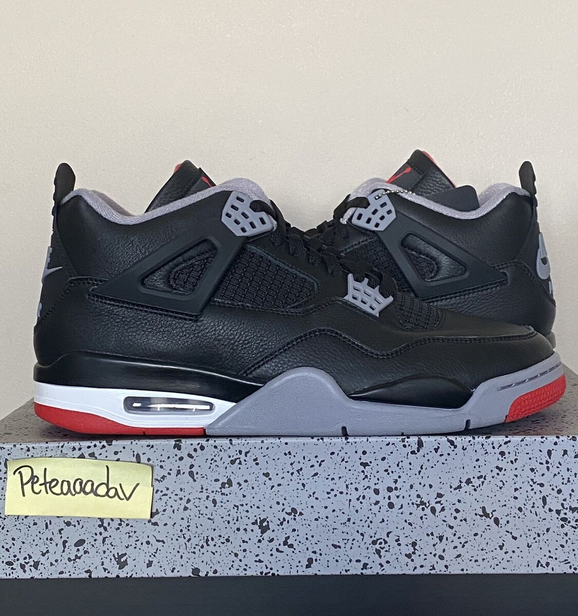 Air Jordan 4 Retro Bred Reimagined Size 11.5 Men Brand New Air Jordan 4 Retro Bred Reimagined Size 11.5 Men Brand New