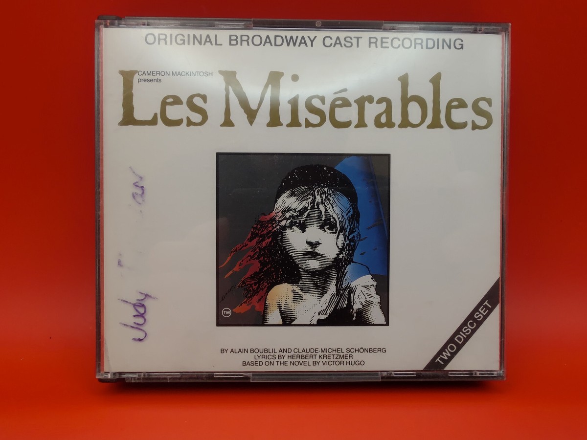 LES MISERABLES Original Broadway Cast Recording Musical Soundtrack