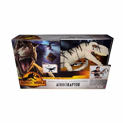Jurassic World Dominion Super Colossal Atrociraptor Dinosaurier Mattel 93cm