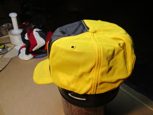 Vintage CAT Diesel Power Patch Snapback Trucker Ball Cap Hat Snap-A-Tab USA - Picture 2 of 5