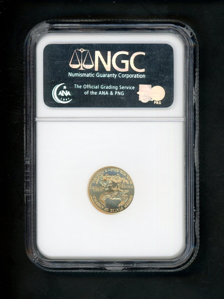2006 W US 1/10 oz Gold American Eagle $5 NGC MS70 Early Releases