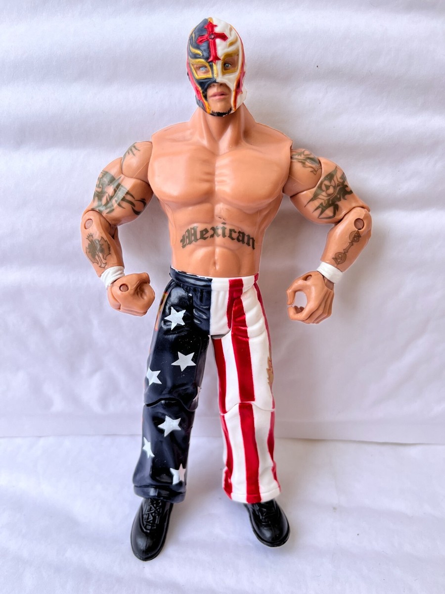 WWE REY MYSTERIO JAKKS WRESTLING FIGURE LIMITED EDITION AMERICAN