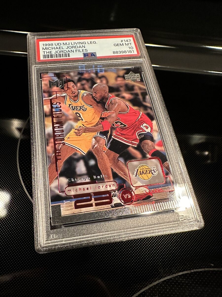 MICHAEL JORDAN KOBE BRYANT 1998 NBA UD 1998 Upper Deck Michael Jordan The Jordan Files w/ Kobe