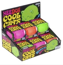 1 Cool Cats Nee-Doh Sensory Stress Relief Ball Toy Autism Anxiety Fidget