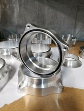 Flansch R32 Drosselklappe CNC Billet Turbo Kompressor intake manifold