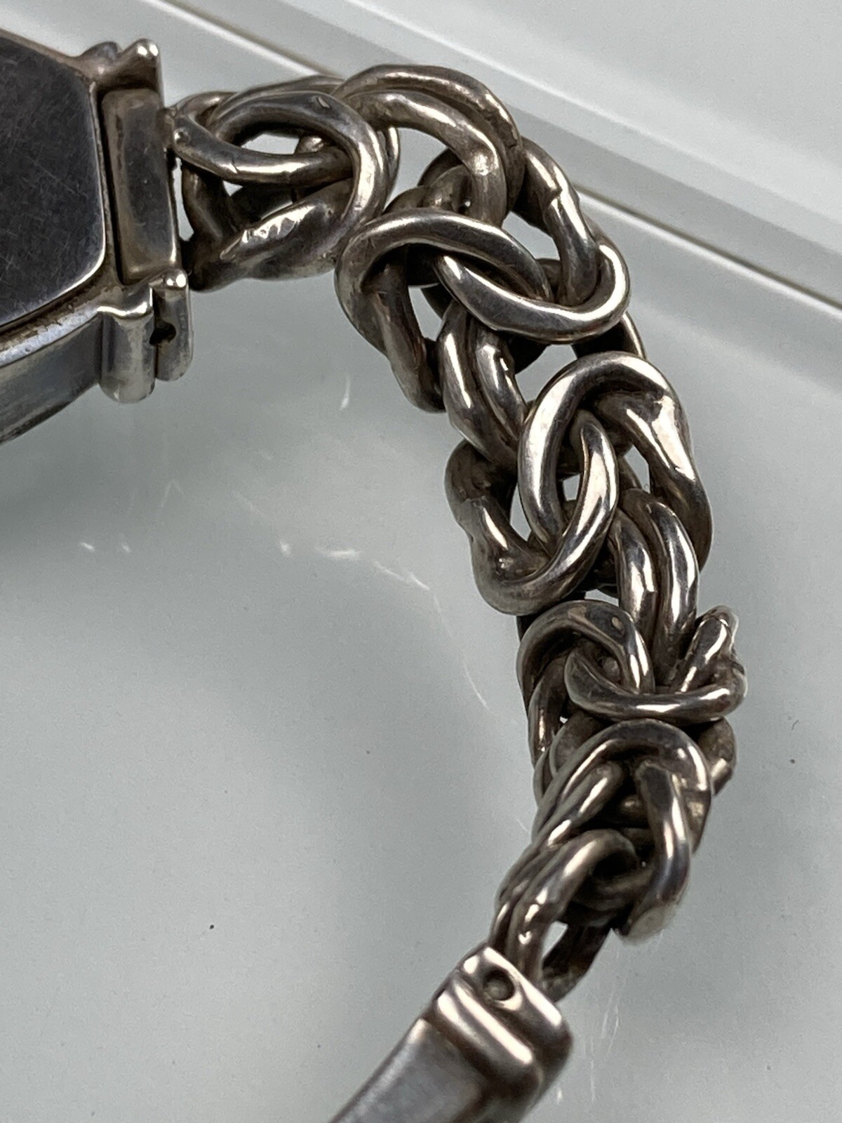 VTG Ecclissi Sterling 925 Solid Silver  Byzantine… - image 11