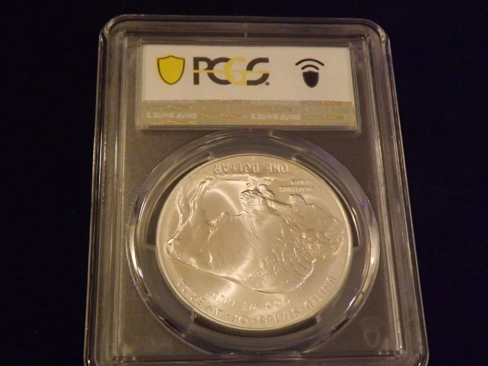 2001  D    $1             American Buffalo       PCGS   MS 70 - Image 2 of 2