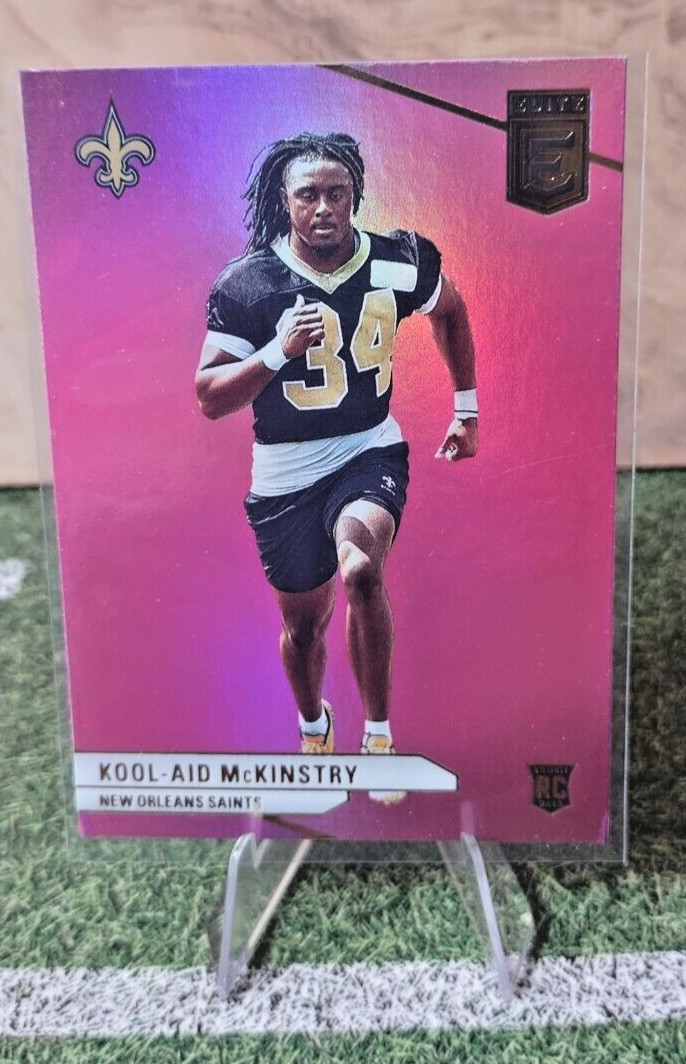 2024 Panini Donruss Elite - Rookies Pink #195 Kool-Aid McKinstry (RC) MINT