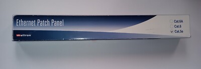24 Port Cat5e Patch Panel UL Weltron
