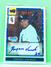 Dayan Viciedo 2009 Bowman chrome 1st xfractor auto SP /250 rookie card