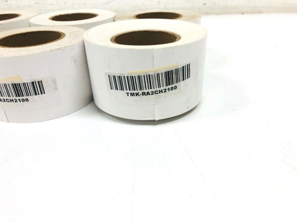 LOT OF 6 THERMAMARK TMK-RA2CH2100  2'X90' HIGH GLOSS LABELS FOR SECURCOLOR - Image 4 of 4