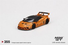  MINI GT 1:64 LB WORKS Lamborghini Huracán GT Arancio Borealis Car in box