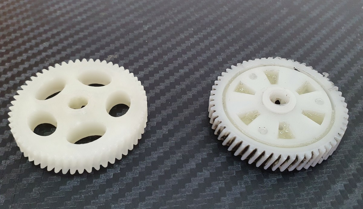 Ingranaggio In Nylon Per Sfogliatrice Elettrica Hendi 224847 - Ricambio Macchina Pasta