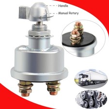 DC12V 125A Master Battery Disconnect Switch Kill 2 post SPST Cut off On Off AU