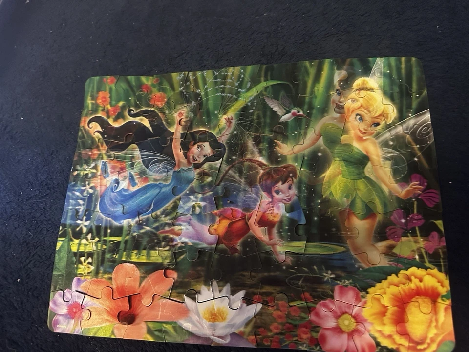 Disney Tinkerbell 63 Piece Puzzle Complete In Box - Image 3 of 4
