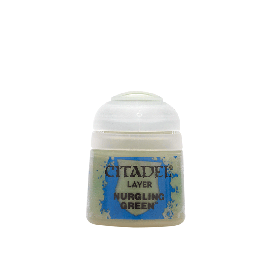 Games Workshop Grün Citadel Pot De Peinture - Layer Nurgling Green (12Ml) - Bild 2