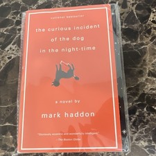 The Curious Incident of the Dog in the Night-Time by Mark Haddon Paperback, Fic…