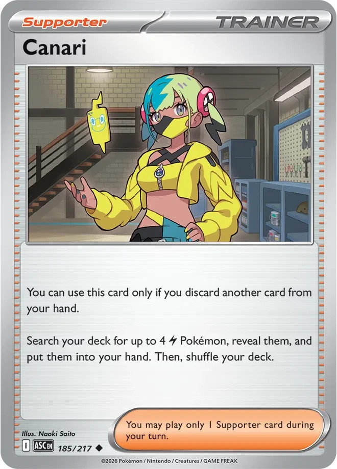 Canari Ascended Heroes U 185/217
