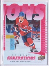 2023-24 Upper Deck Trilogy - Generations Juraj Slafkovsky #TG-13C Red /799