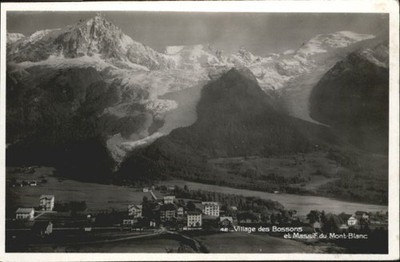 Les Bossons Village Massif Mont Blanc