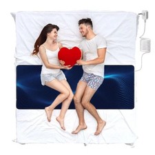 Grounding Mat for Bed Queen 60 27in Conductive Carbon PU Leather - Better Sleep