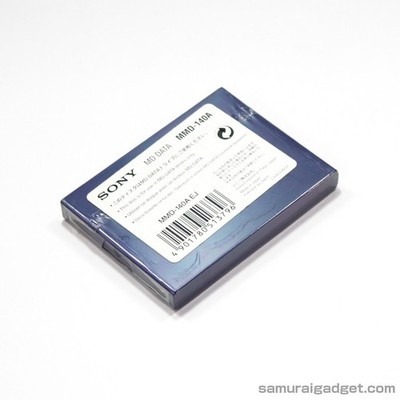 Sony Data MD Mmd-140a Rewritable Mini Disc 140mb F/s With Tracking