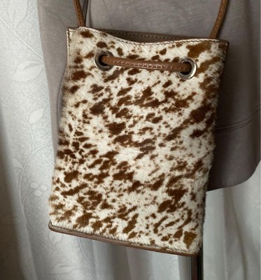 Marco Masi Leather Shoulder Bag Brown Genuine Leather Unused