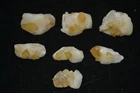 calcite on stilbite Lot 7 NOS  Mineral Specimen – India #2112