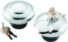 Bikers Choice L96-20 Chrome Lockable Gas Cap Vented