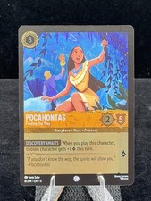 Disney Lorcana-Winterspell-Pocahontas-Finding the Way- 8-Cold Foil-M/NM