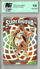 Kelsey Mitchell 2025 Panini Instant #SN-9 Supernova 3655 Made Trading Card PGI