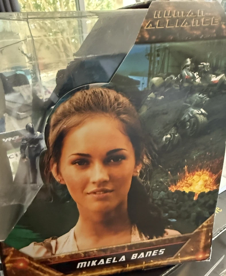 TRANSFORMERS HUMAN ALLIANCE SHADOW BLADE SIDESWIPE & MIKAELA BANES MISB SEALED!! - Image 4 of 4